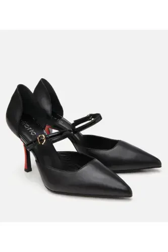 Women's Patent Leather Belted Stiletto - HOTIÇ (1)