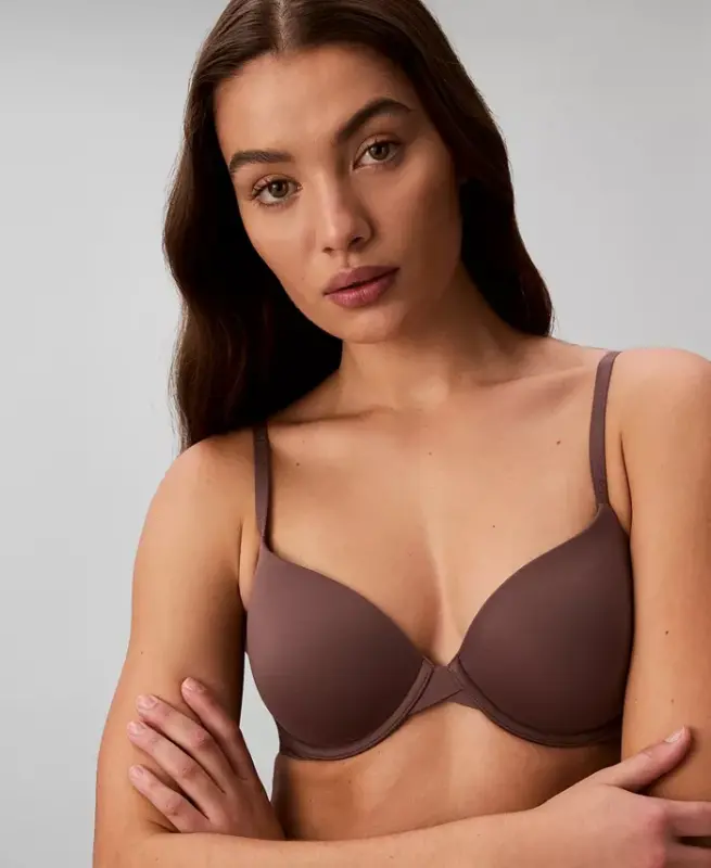 Women's Perfectly Fit Lightly Lined Full Coverage T-Shirt Bra F3837-Bare (Nude 5) - 2