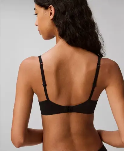 Women's Perfectly Fit Lightly Lined Full Coverage T-Shirt Bra F3837-Black - 4