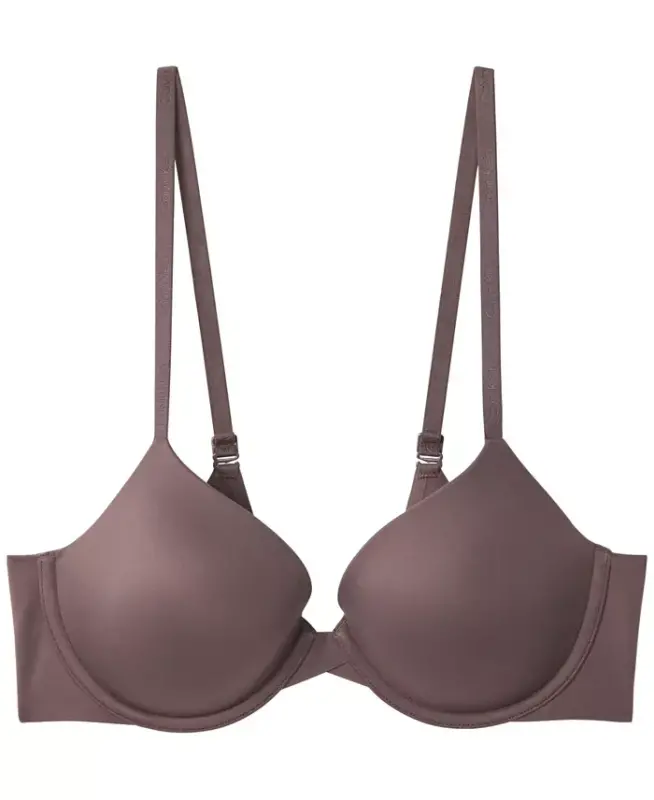 Women's Perfectly Fit Lightly Lined Full-Coverage T-Shirt Bra F3837 - Botanical Brown - 2