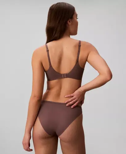 Women's Perfectly Fit Lightly Lined Full-Coverage T-Shirt Bra F3837 - Botanical Brown - 4