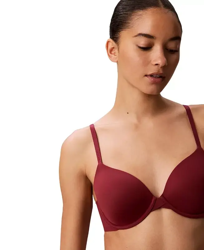 Women's Perfectly Fit Lightly Lined Full-Coverage T-Shirt Bra F3837 - Established Red - 6