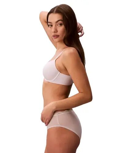 Women's Perfectly Fit Lightly Lined Full-Coverage T-Shirt Bra F3837 - Frosty Lilac - 3
