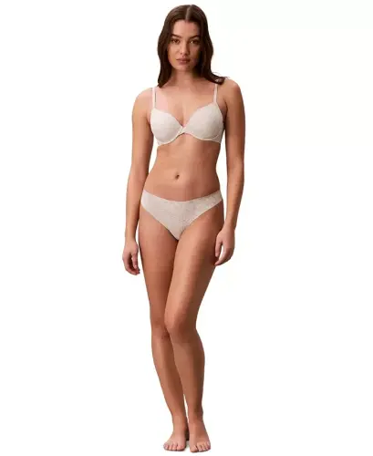 Women's Perfectly Fit Lightly Lined Full-Coverage T-Shirt Bra F3837 - Skin Tofu - CALVIN KLEIN (1)