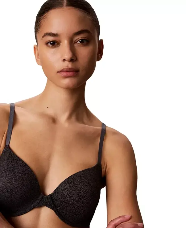 Women's Perfectly Fit Lightly Lined Full-Coverage T-Shirt Bra F3837 - Stingray Turbulence - 7