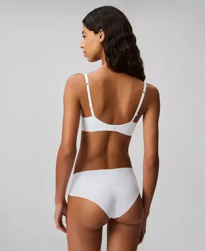 Women's Perfectly Fit Lightly Lined Full Coverage T-Shirt Bra F3837-White - 8