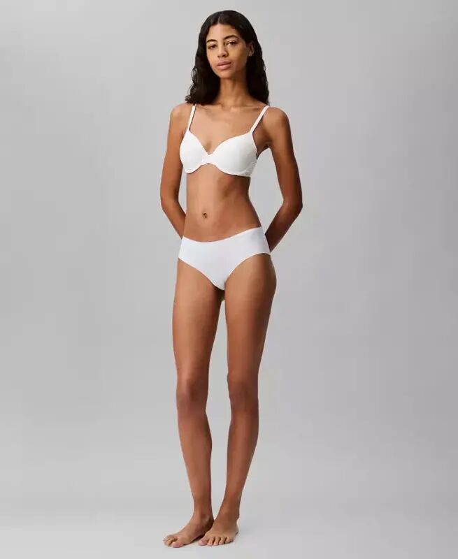 Women's Perfectly Fit Lightly Lined Full Coverage T-Shirt Bra F3837-White - 9