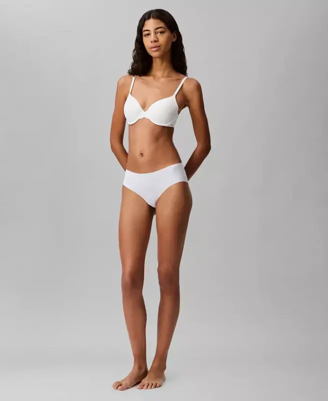 Women's Perfectly Fit Lightly Lined Full Coverage T-Shirt Bra F3837-White - 6