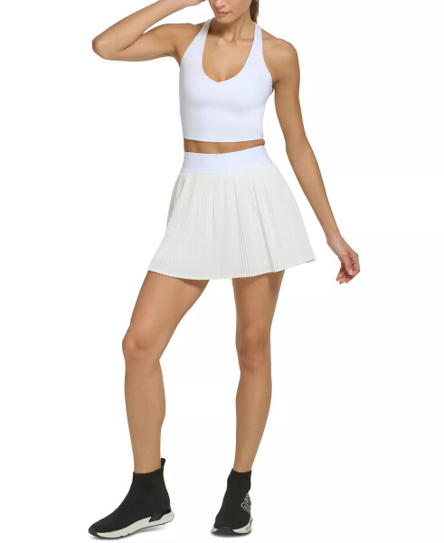 Women’s Performance Pleated Tennis Skirt White - 1