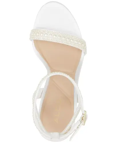 Women's Perlea Two-Piece Imitation Pearl Dress Sandals - 4