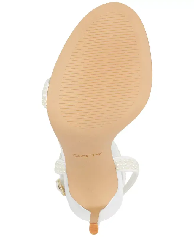 Women's Perlea Two-Piece Imitation Pearl Dress Sandals - 5