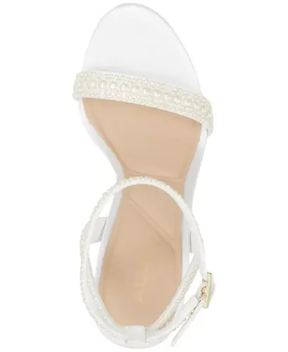 Women's Perlea Two-Piece Imitation Pearl Dress Sandals - 4