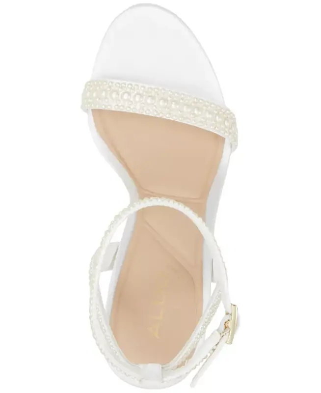 Women's Perlea Two-Piece Imitation Pearl Dress Sandals - 4