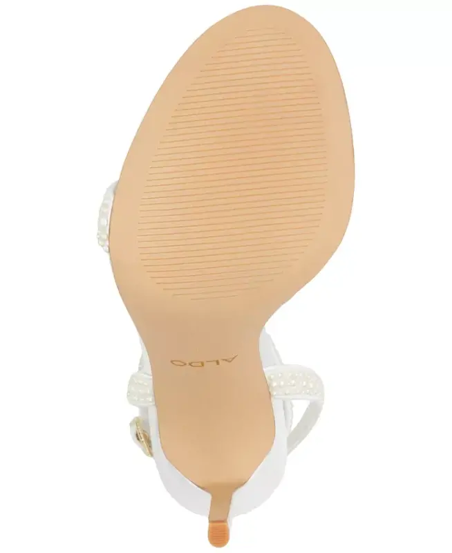 Women's Perlea Two-Piece Imitation Pearl Dress Sandals - 5