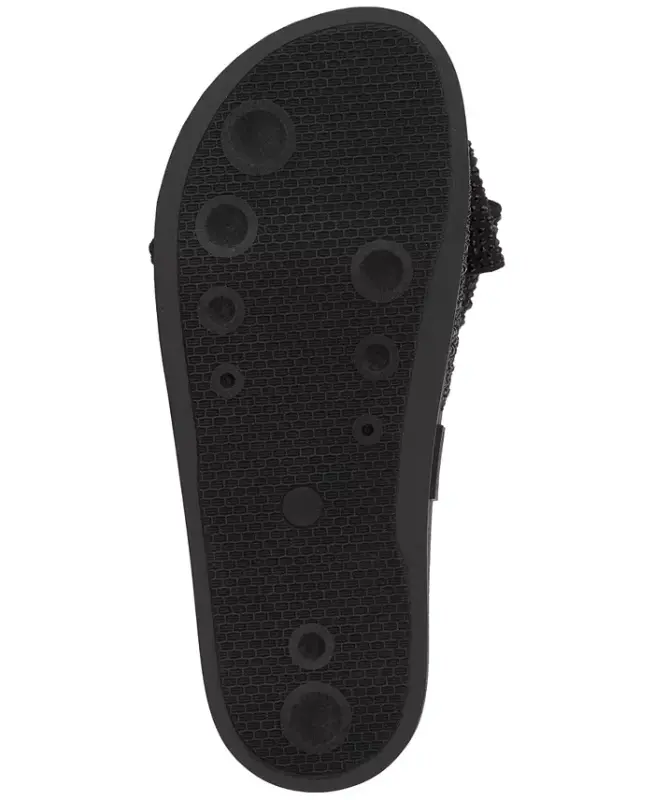 Women's Peymin Pool Slides, Created for Modazone-Black Bow - 5