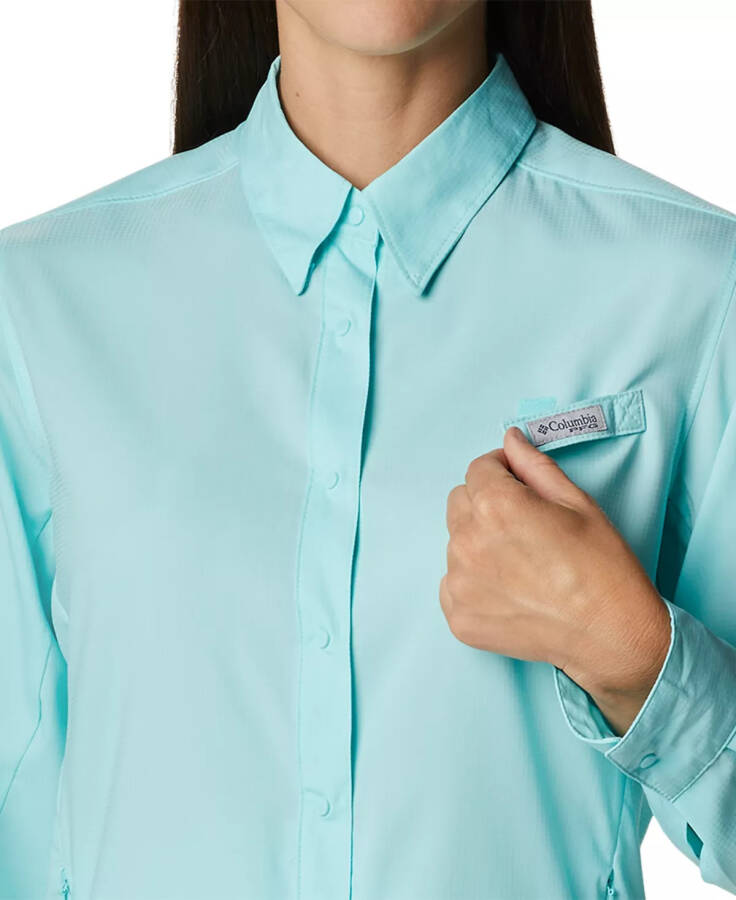 Women's PFG Tamiami II Long-Sleeved Shirt - Gulf Stream - 5