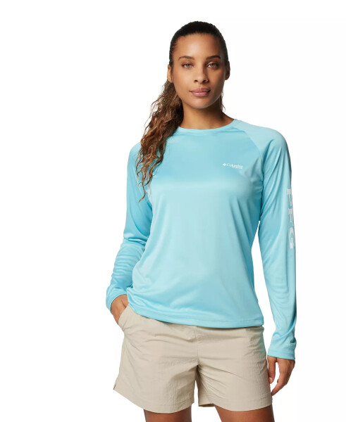 Women's PFG Tidal Tee II Omni-Shade™ T-Shirt Clear Blue - 1