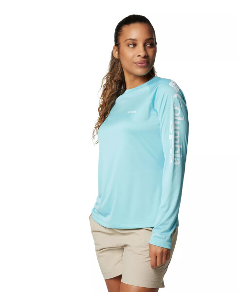 Women's PFG Tidal Tee II Omni-Shade™ T-Shirt Clear Blue - 3