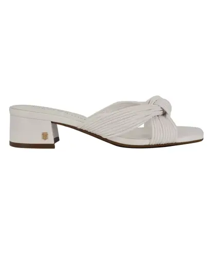 Women's Philie Knotted Crisscross Block Heel Sandals - TOMMY HILFIGER (1)