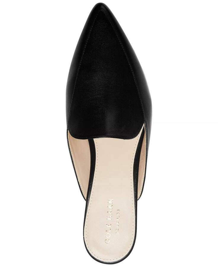 Women's Piper Mules Black Leather - 4