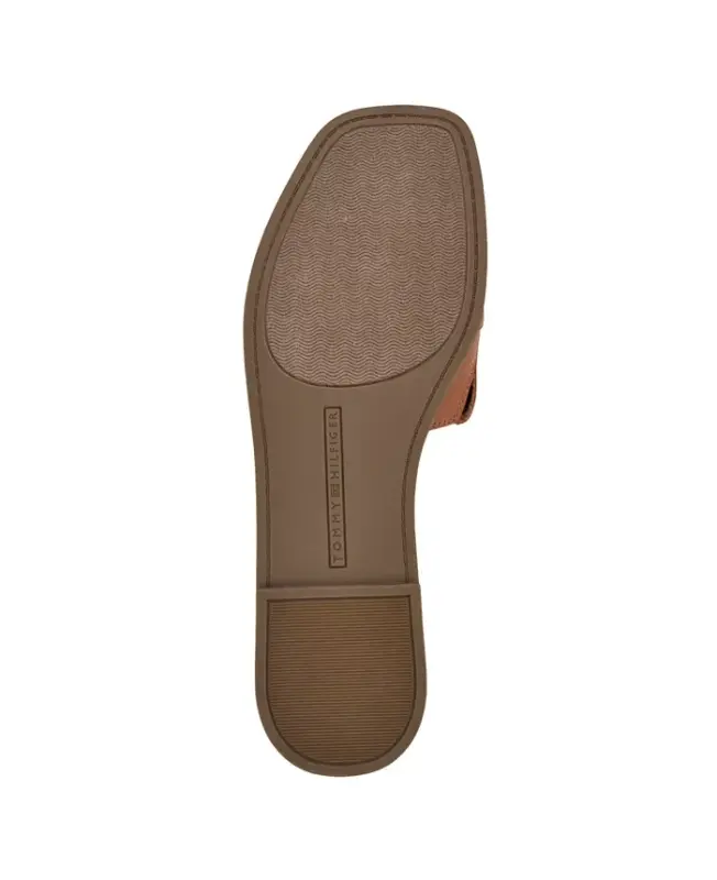 Women's Pipper Logo Flat Slide Sandals - 5