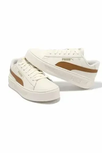 Women's Platform Fashion Sneakers Casual Shoes-beige - 5