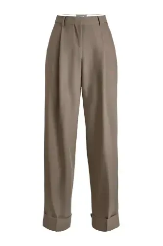 Women's Pleated Fabric Pants - Mary - 5