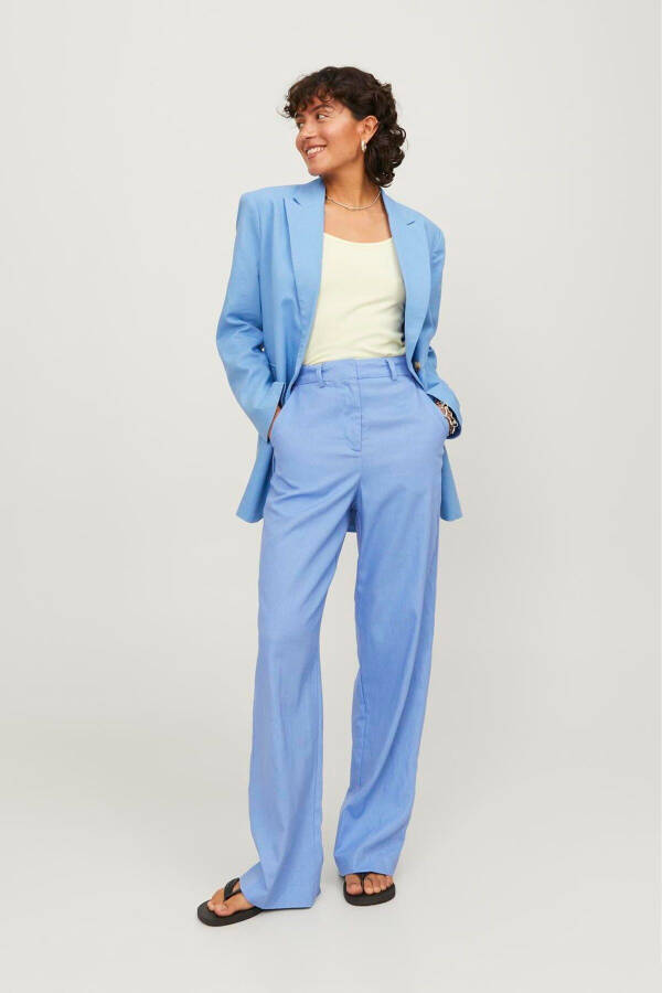 Women's Pleated Linen Pants - Mary Brand. - 3