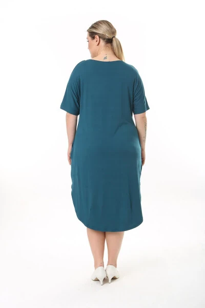 Women's Plus Size Viscose Dress - 12