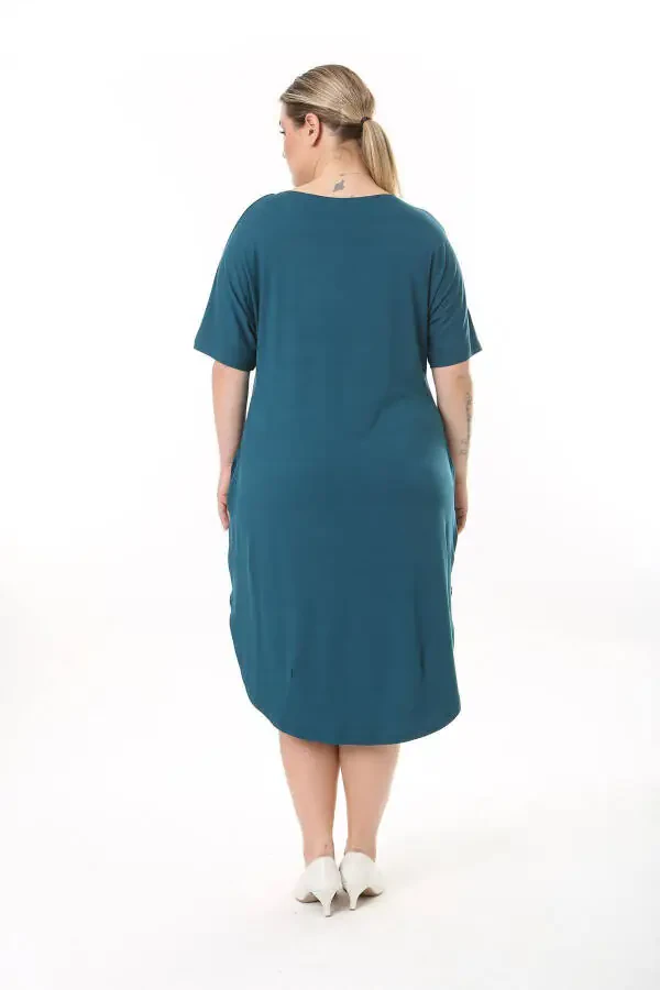 Women's Plus Size Viscose Dress - 12