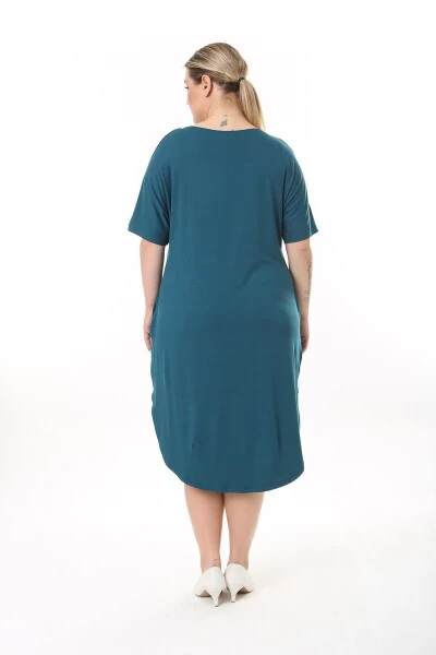Women's Plus Size Viscose Dress - 6