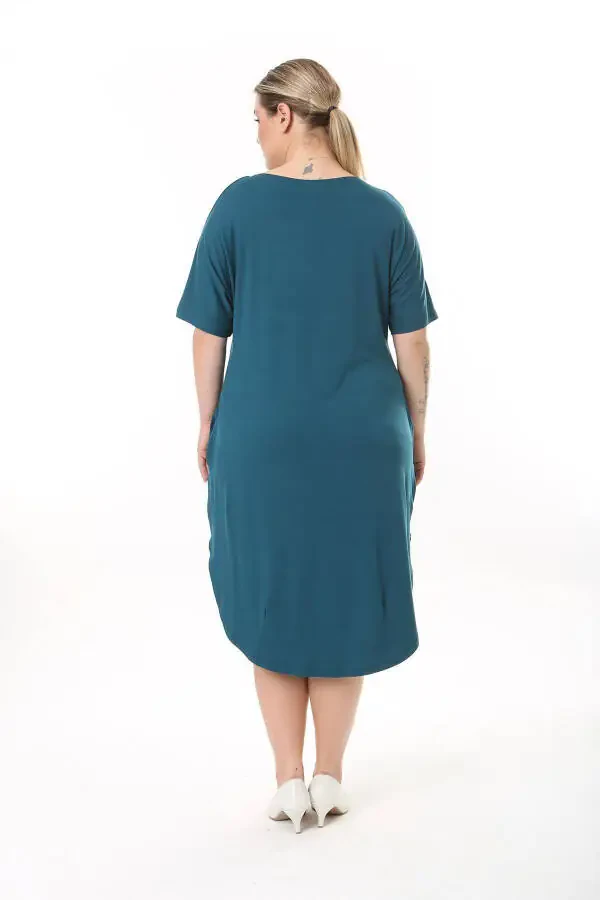 Women's Plus Size Viscose Dress - 6
