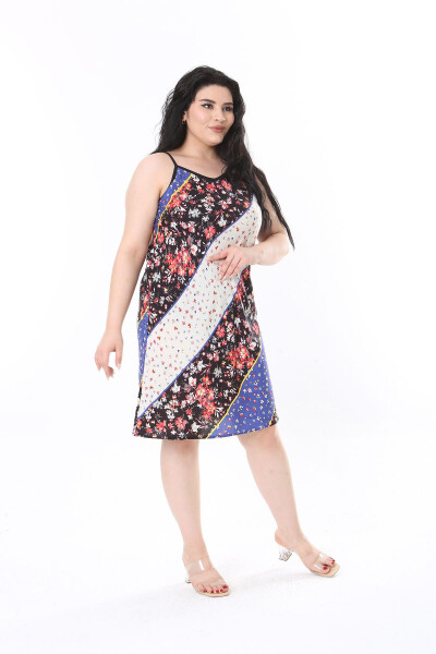 Women's Plus Size Woven Viscose Dress - 4