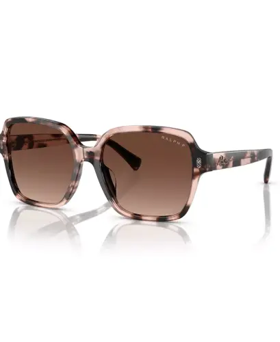 Women's Polarized Sunglasses, Gradient Polar RA5304U-Shiny Pink Havana - 1