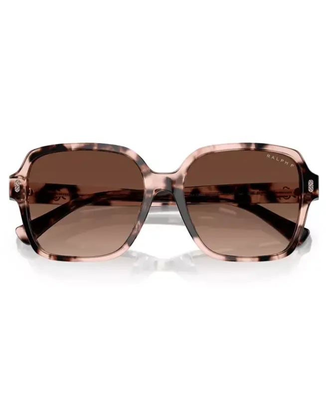 Women's Polarized Sunglasses, Gradient Polar RA5304U-Shiny Pink Havana - 3