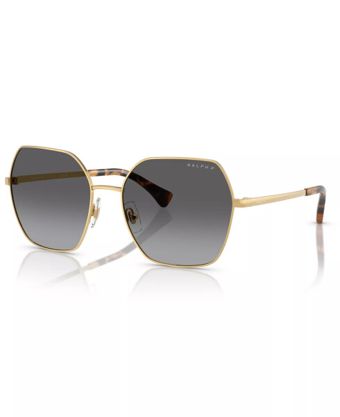 Women's Polarized Sunglasses RA4138 Shiny Gold - 1