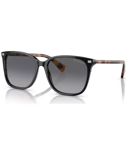 Women's Polarized Sunglasses, RA529356-YP - Shiny Black 