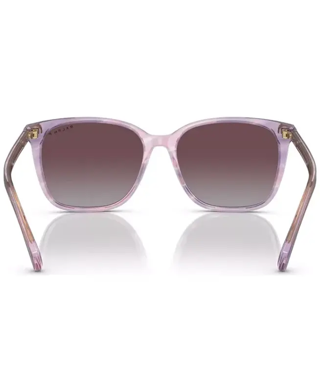 Women's Polarized Sunglasses, RA529356-YP - Striped Purple - 4