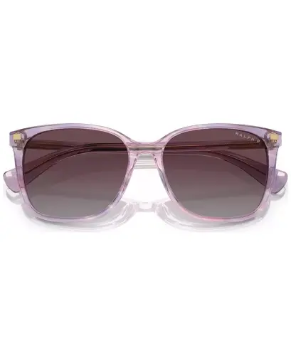 Women's Polarized Sunglasses, RA529356-YP - Striped Purple - 5
