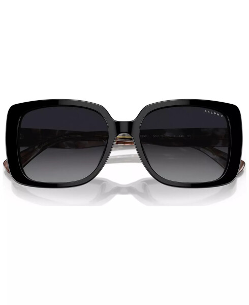 Women's Polarized Sunglasses, RA5298U Shiny Black - 8