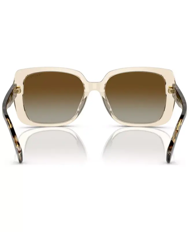 Women's Polarized Sunglasses, RA5298U-Transparent Light Brown - 5