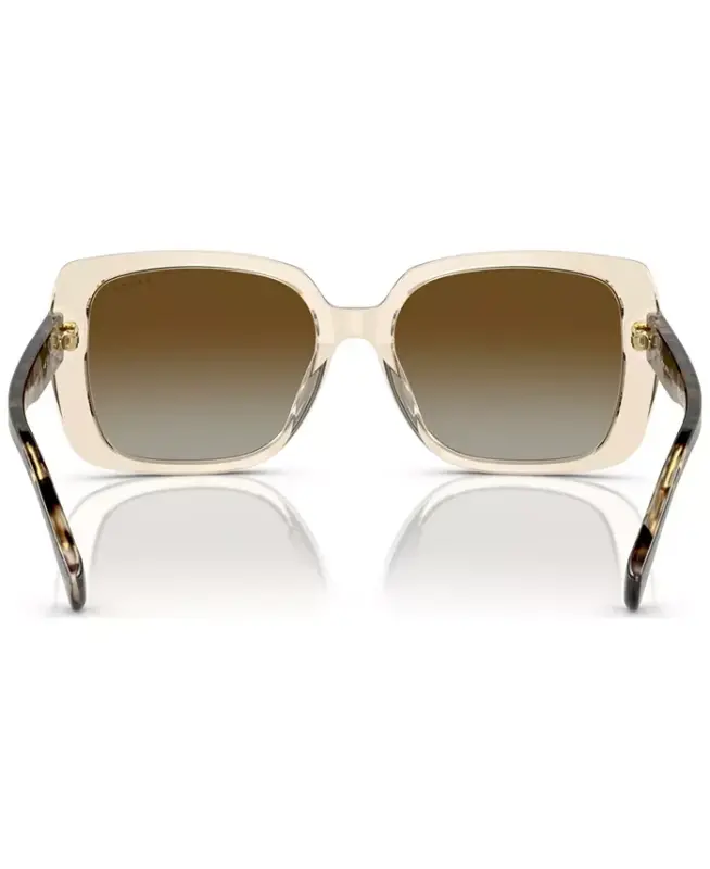 Women's Polarized Sunglasses, RA5298U-Transparent Light Brown - 4