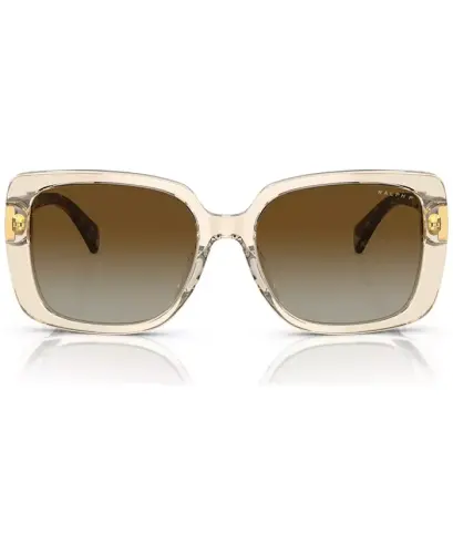 Women's Polarized Sunglasses, RA5298U - Transparent Light Brown - 3