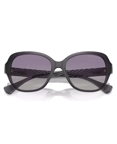 Women's Polarized Sunglasses, Ra5316U-Shiny Transparent Violet - 4