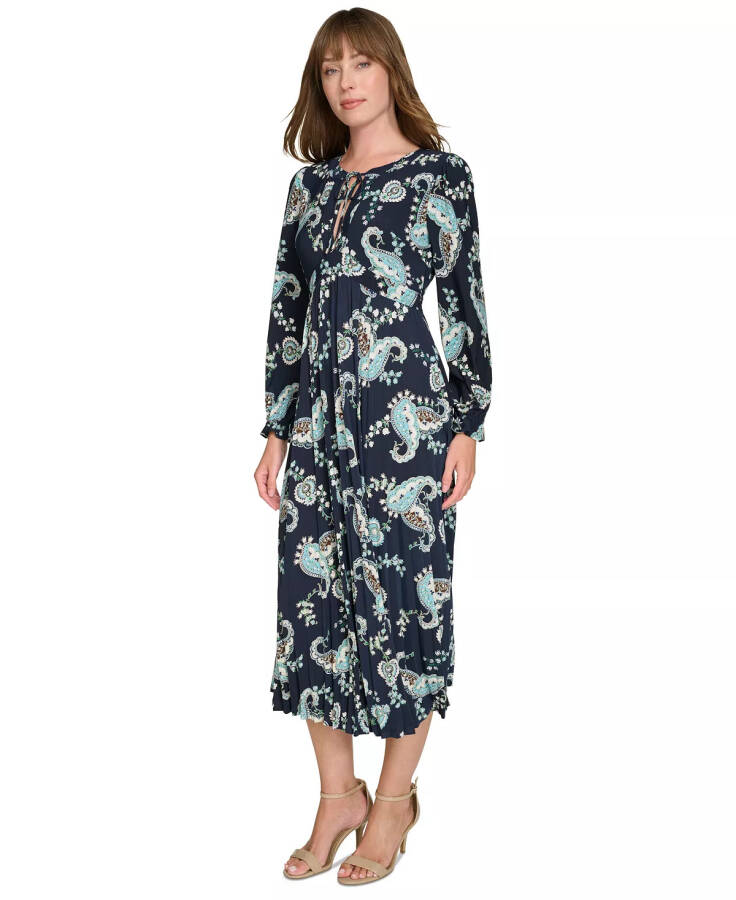 Women's Posey Paisley Jersey Dress Sky Captain Multi - 2