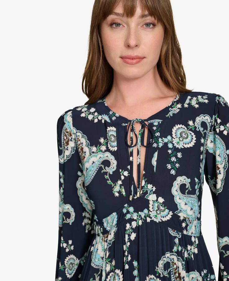 Women's Posey Paisley Jersey Dress Sky Captain Multi - 3