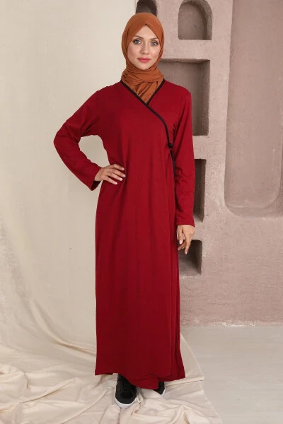 Women's Prayer Dress, Sweat-Free Prayer Outfit, Loose Ferace - KUTAY COLLECTION (1)