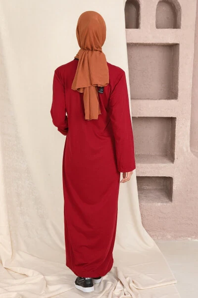 Women's Prayer Dress, Sweat-Free Prayer Outfit, Loose Ferace - 4