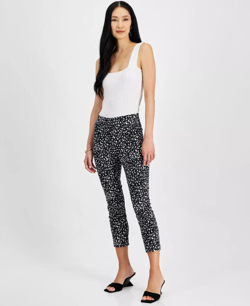 Women's Printed Capri Pants, Created for Modazone Micro Spots B - 5