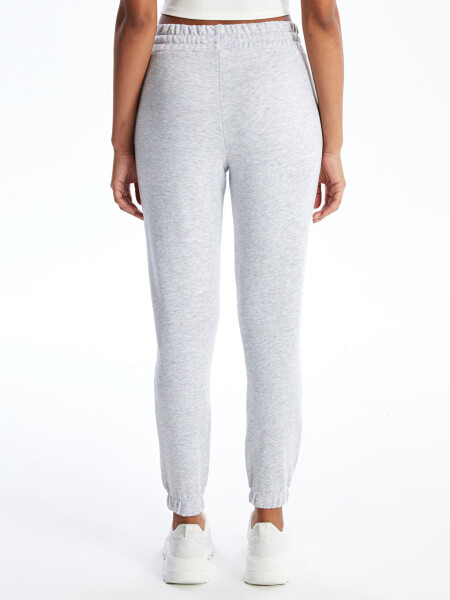 Women's Printed Jogger Sweatpants with Elastic Waistband - 11